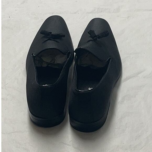 Stacy Adams Tazewell Tassel Slip on Loafer 12 Black - Picture 3 of 14